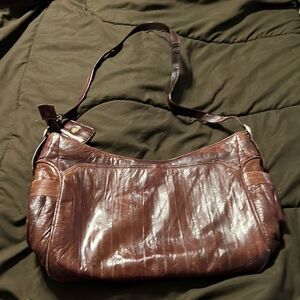 Vintage Leather Victory Shoulder Bag